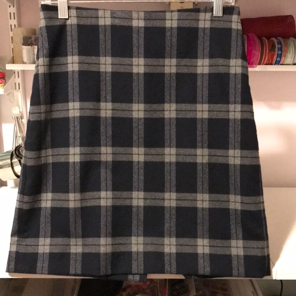 Banana Republic Plaid Skirt